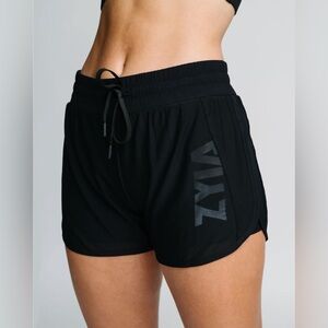 Zyia Black Mesh ZYIA Speedy Shorts - Large (8-10)